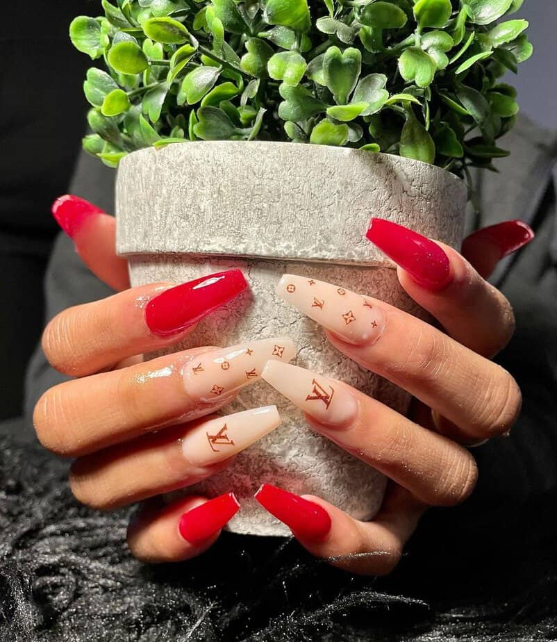 38 Chic Red Velvet Nails For A Luxurious And Timeless Style