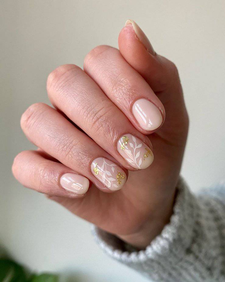 38 Timeless Neutral Short Nails For A Sophisticated Look