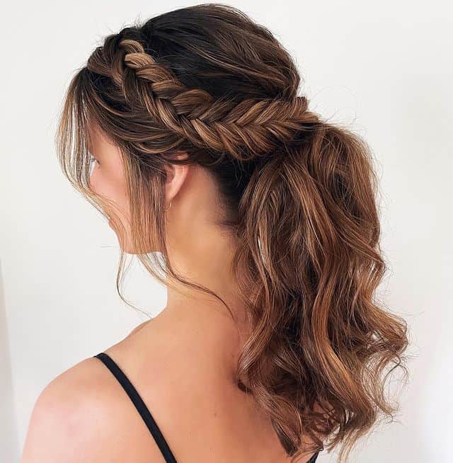 Fishtail Braid Ponytail