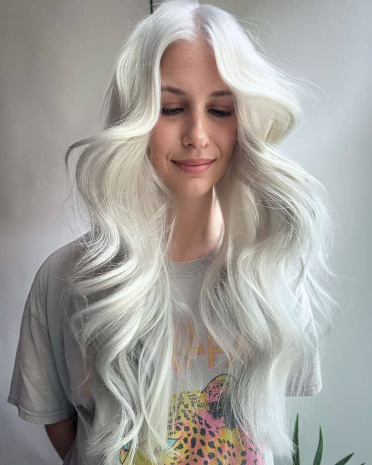 36 Trendy Platinum Blonde Hair Ideas For Ice Queens