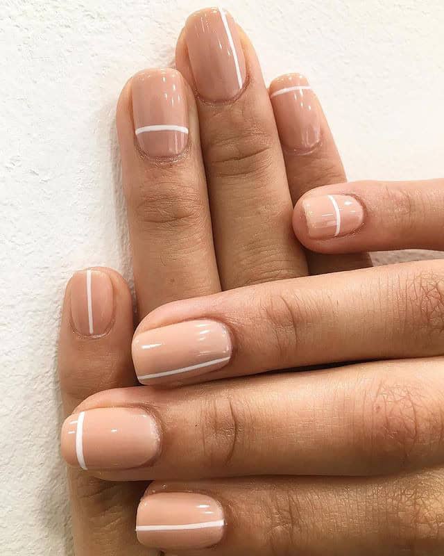 38 Timeless Neutral Short Nails For A Sophisticated Look