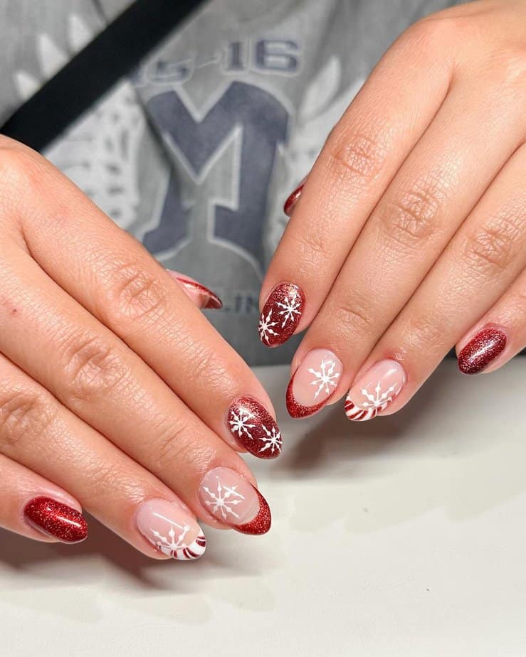 38 Chic Red Velvet Nails For A Luxurious And Timeless Style