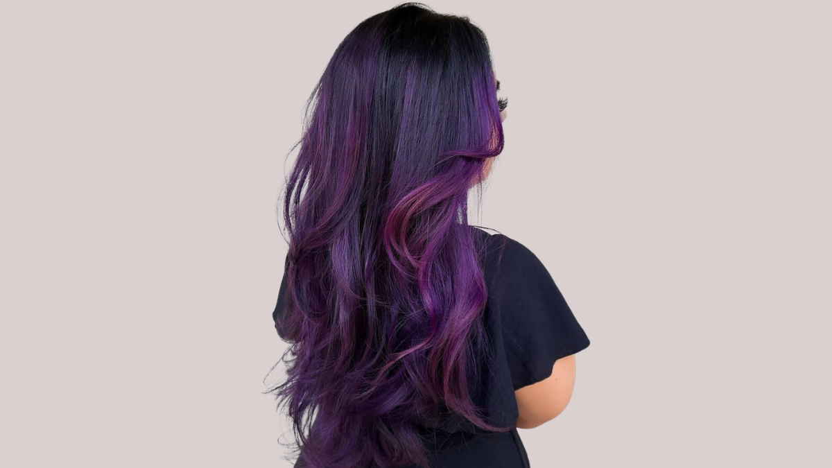 14 Mystical Midnight Purple Hairstyles For Modern Magic