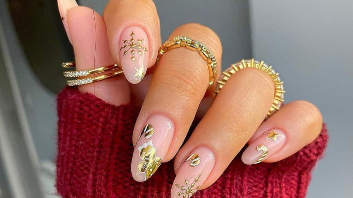 36 Luxe Gold Nail Designs That’ll Make You Feel Like Royalty