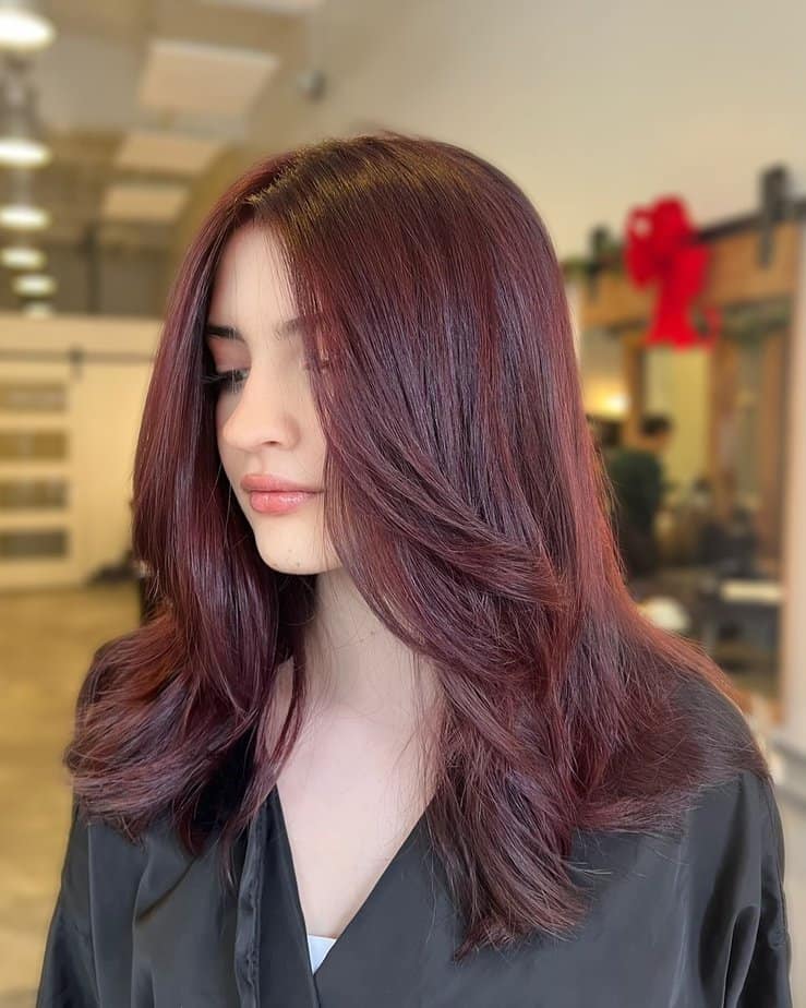 32 Trendy Mahogany Hair Ideas To Be Drop-Red Gorgeous