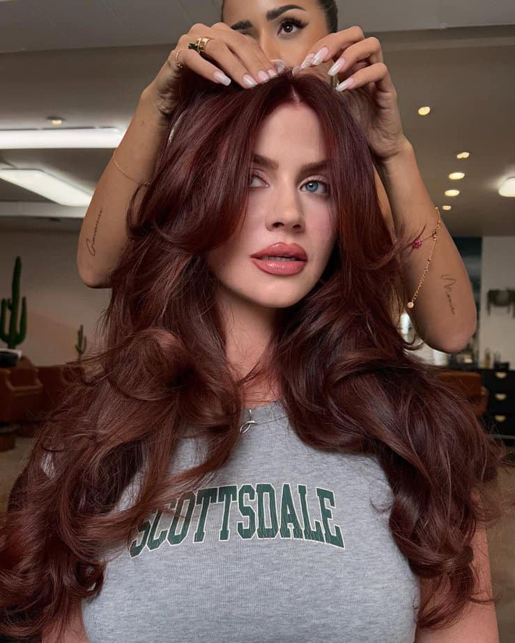 32 Trendy Mahogany Hair Ideas To Be Drop-Red Gorgeous