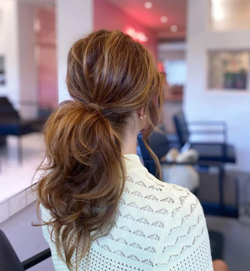 40 Messy Ponytail Looks For The Office AND The Dancefloor