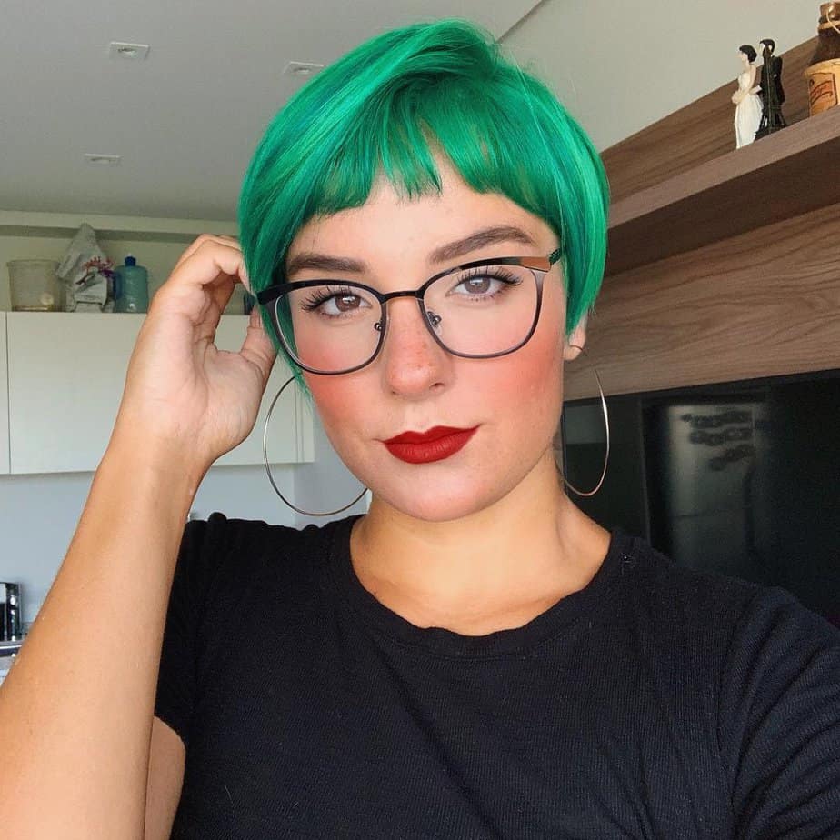 30 Vibrant Colored Pixie Cuts For A Bold Look