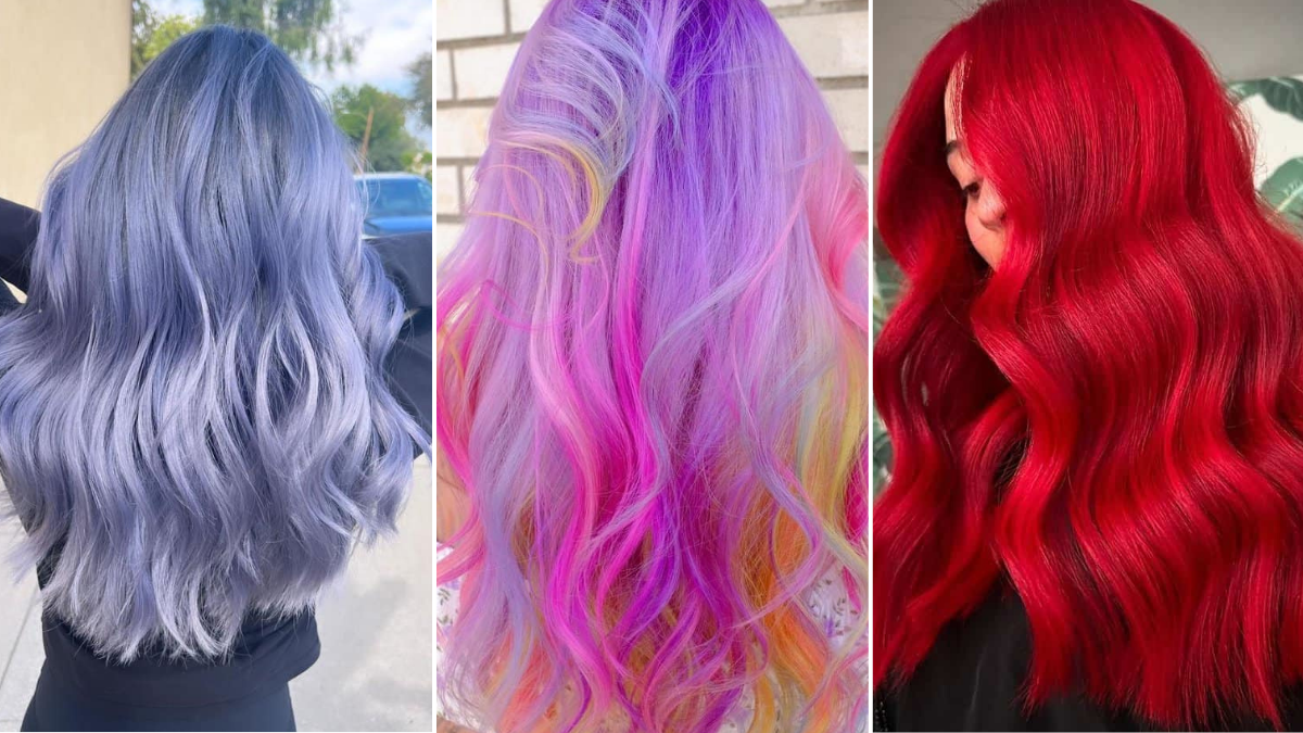 17 Dazzling Vivid Hair Colors That Look Like Pure Magic