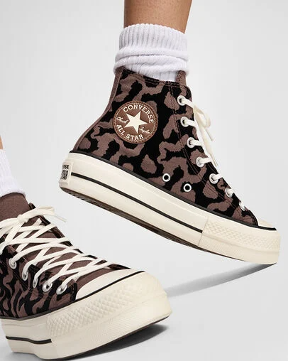 Converse Chuck Taylor All Star Lift Platform Leopard Remix