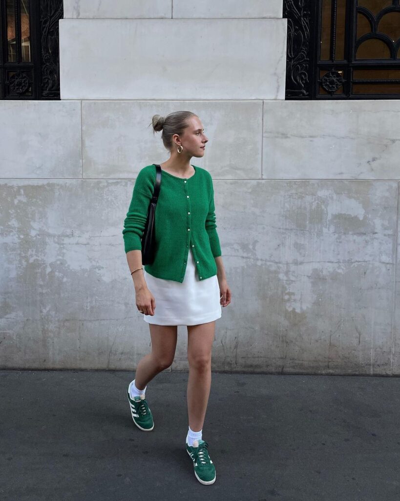 Guide to Styling Green Adidas Gazelle Sneakers for Women