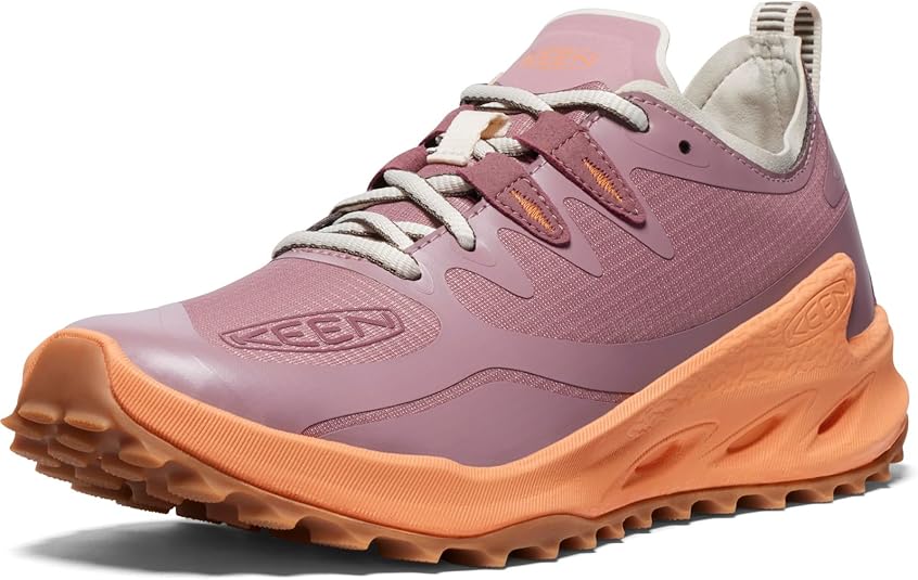 Tangerine hiking shoes