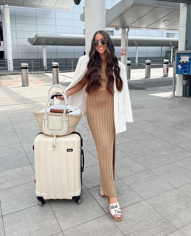 Chic at 30,000 Feet: 9 Airport Outfits That'll Have You Flying High