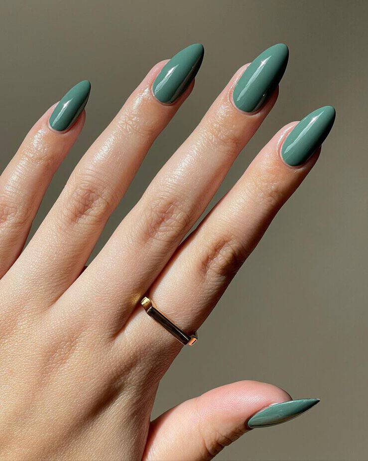 1. Sage green elegance