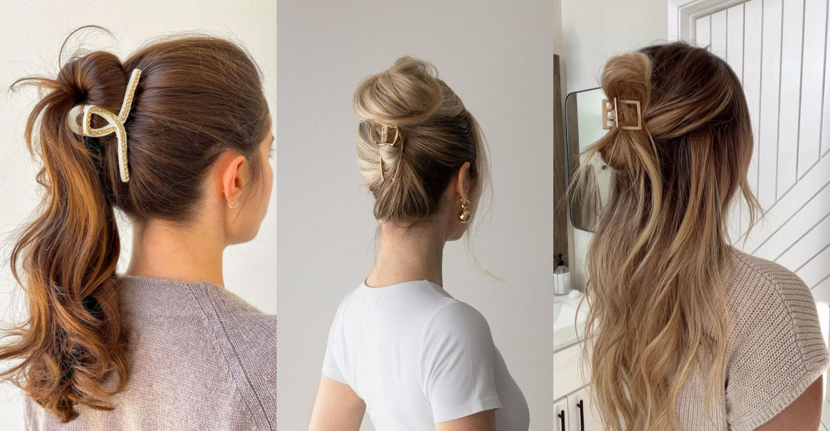 10 Chic Claw Clip Hairstyles to Take Your Look Up a Notch