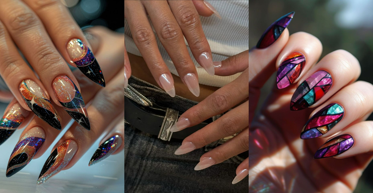 10 Jaw-Dropping Glass Nail Ideas That Will Make Your Nails the Center of Attention