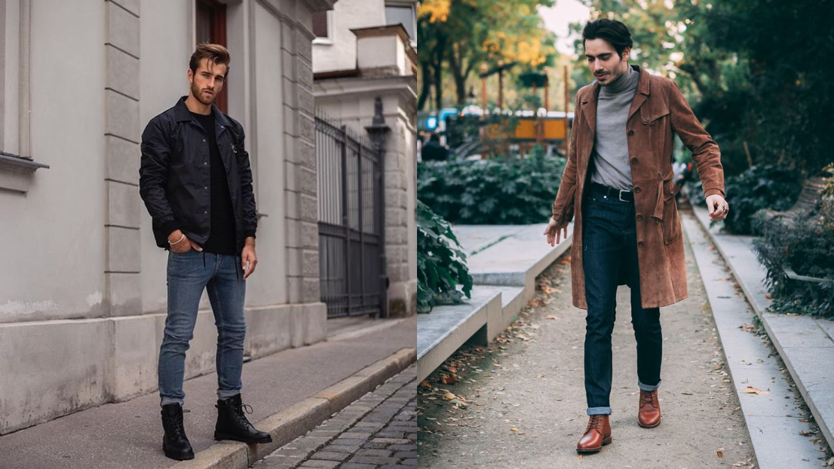 10 Outfits Featuring Combat Boots for Men Who Want to Look Rugged This Winter