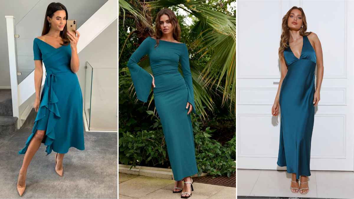 10 Stylish Shoes That Slay With A Teal Dress