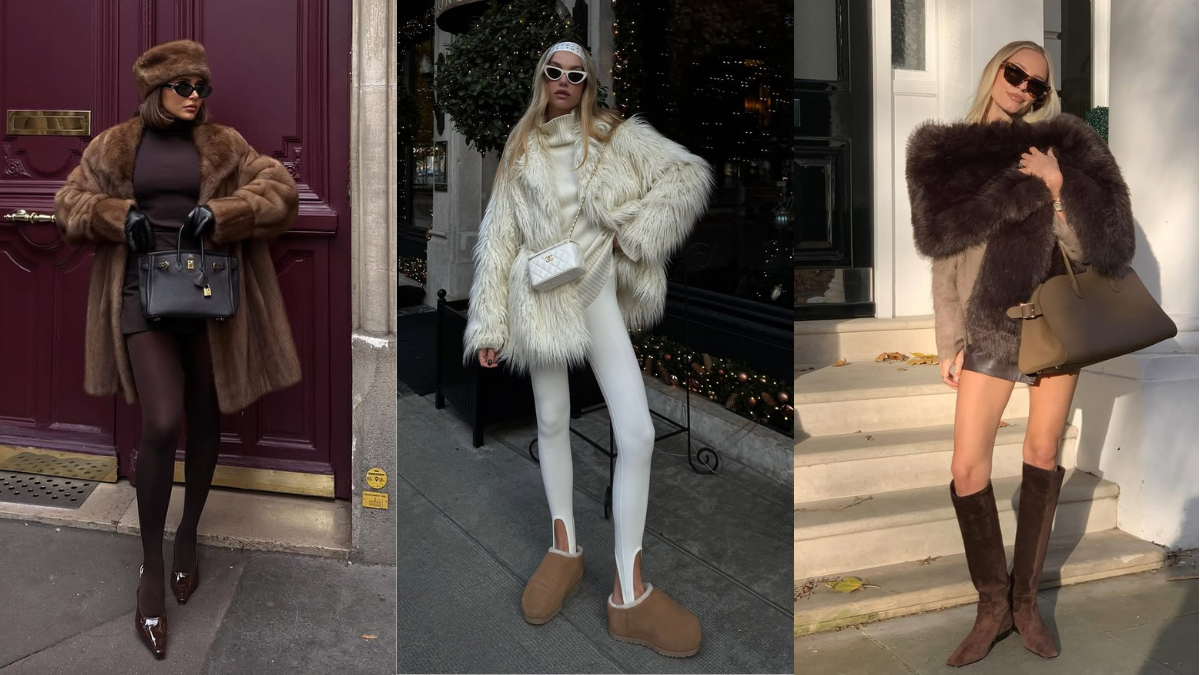 10 Winter-Ready Faux Fur Coat and Shoe Combos You’ll Love