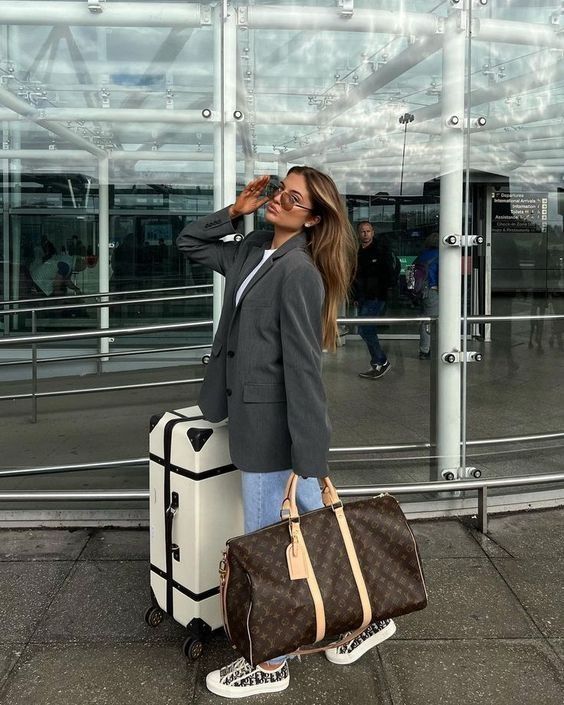 Chic at 30,000 Feet: 9 Airport Outfits That'll Have You Flying High