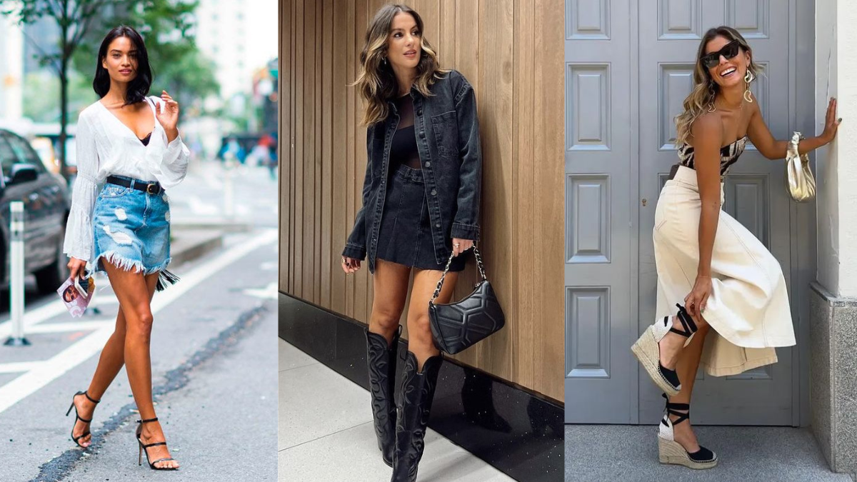 8 Best Shoe Choices to Elevate Your Denim Skirt Look