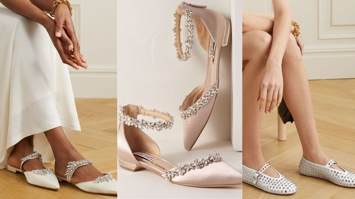 8 Wedding Flats That Prove You Don’t Need Heels to Look Stunning on Your Big Day