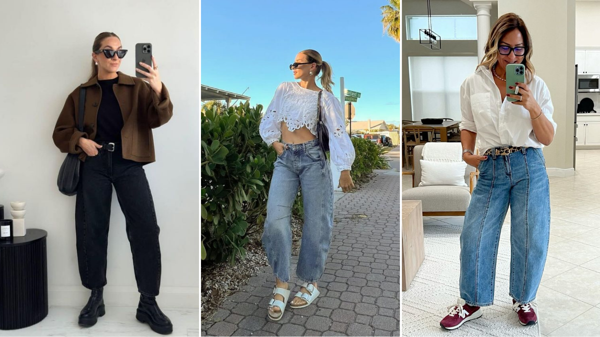 Barrel Jeans Done Right: 8 Shoe Styles to Complete the Look