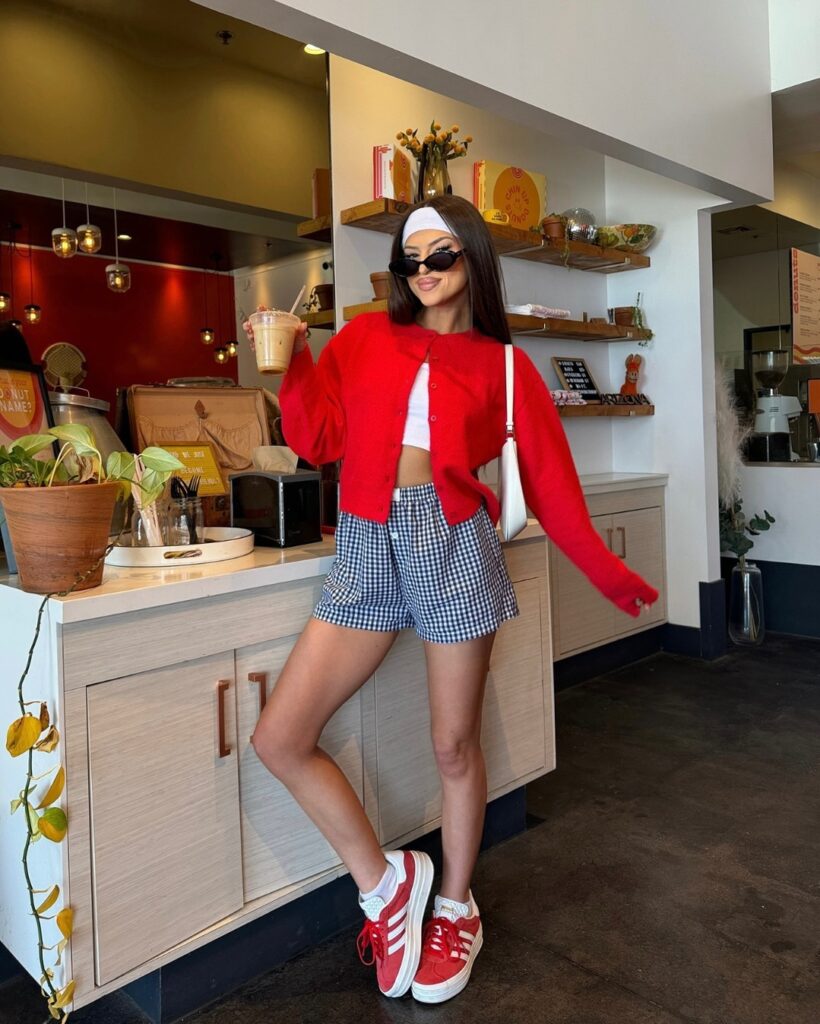 10 Ways to Rock Red Adidas Gazelle Sneakers with Style