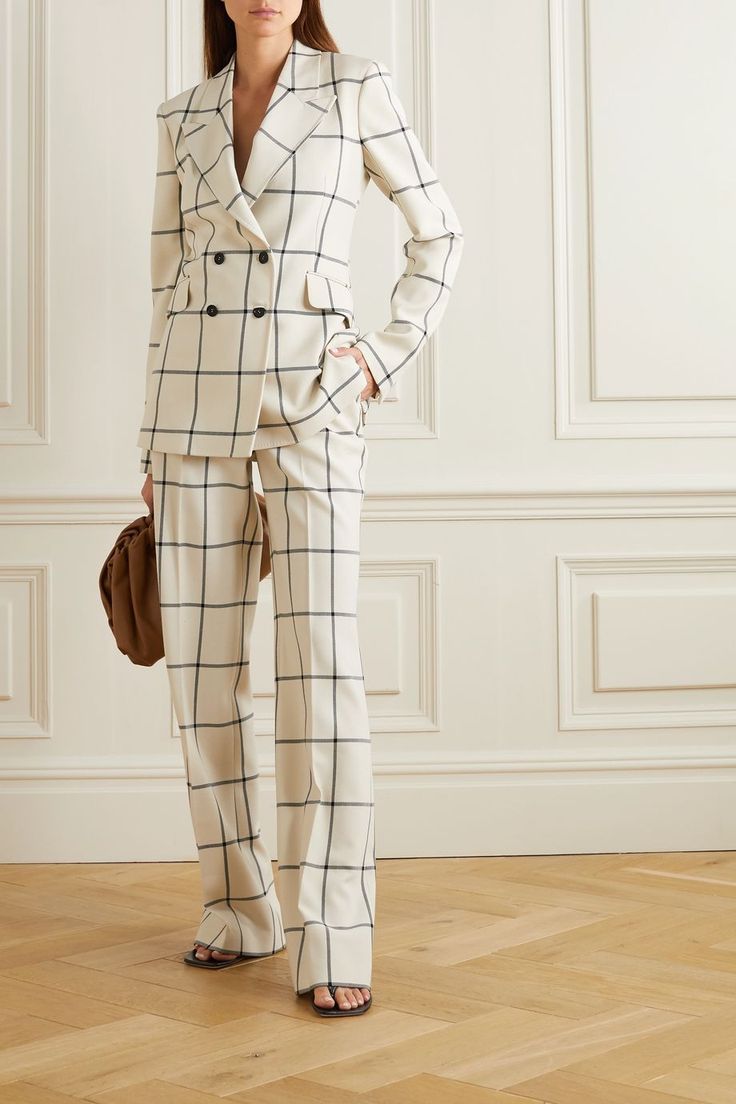 Checkered Power Suit