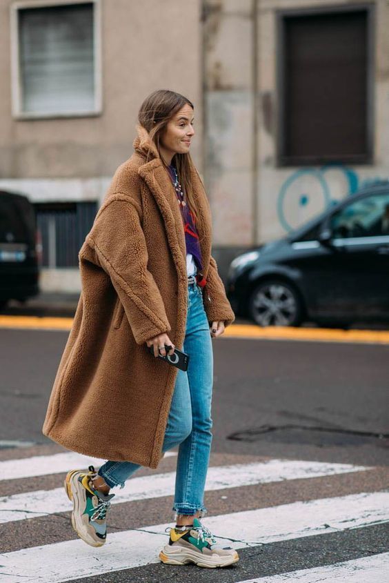 Sneaker Style Meets Winter Chic in These 9 Outfits