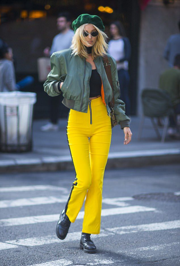 Winter Yellow Outfits Made Perfect with the Right Shoes