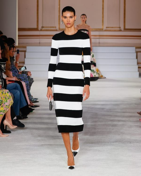 Elegant Stripes Look