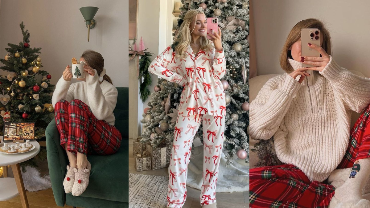 Get Into the Christmas Spirit with These 8 Cozy Loungewear Outfits