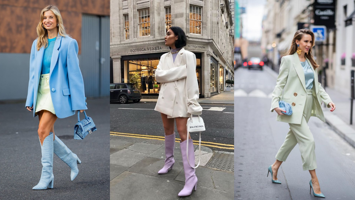 Here are 10 Ways to Style Pastel Shoes, Picked by Experts