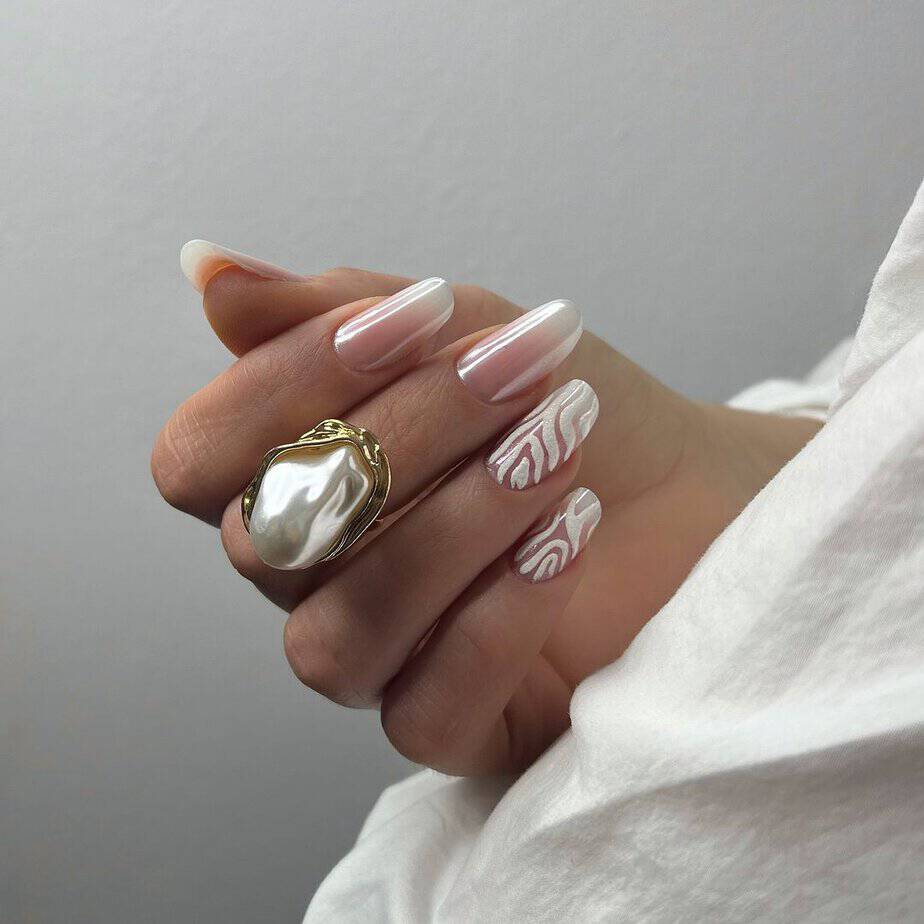 Interesting nail art