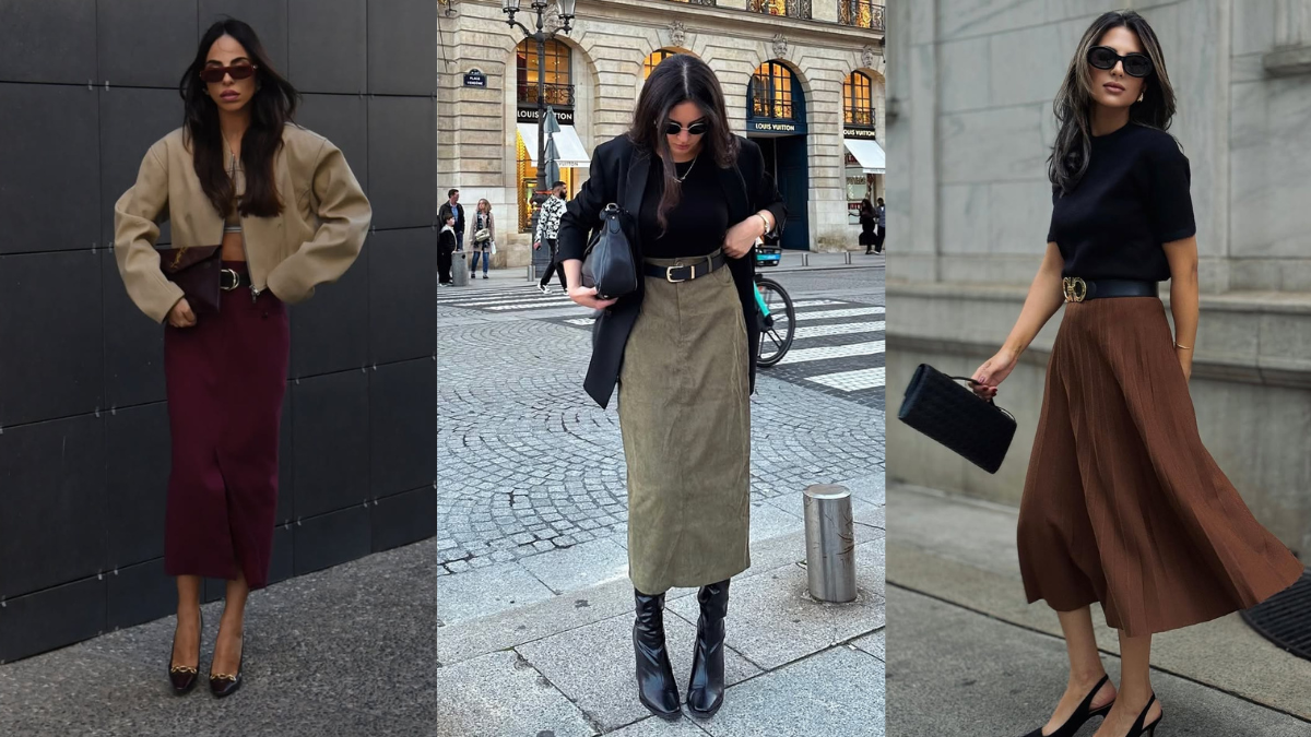 Midi Skirt Perfection – 8 Ways to Style the Trend