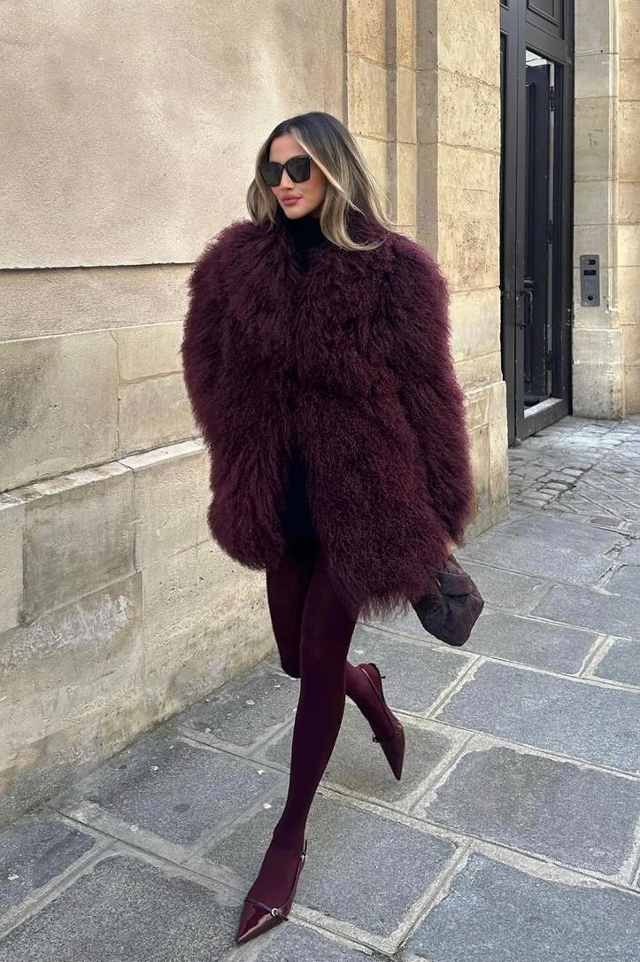 Monochrome Burgundy