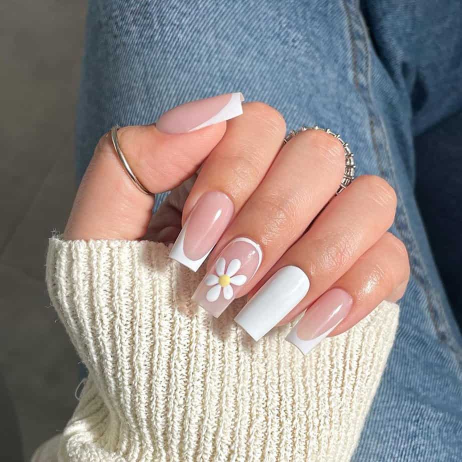 Simple spring nails