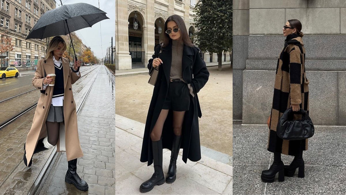 Stay Fashionably Warm with These 10 Platform Boot Outfit Ideas