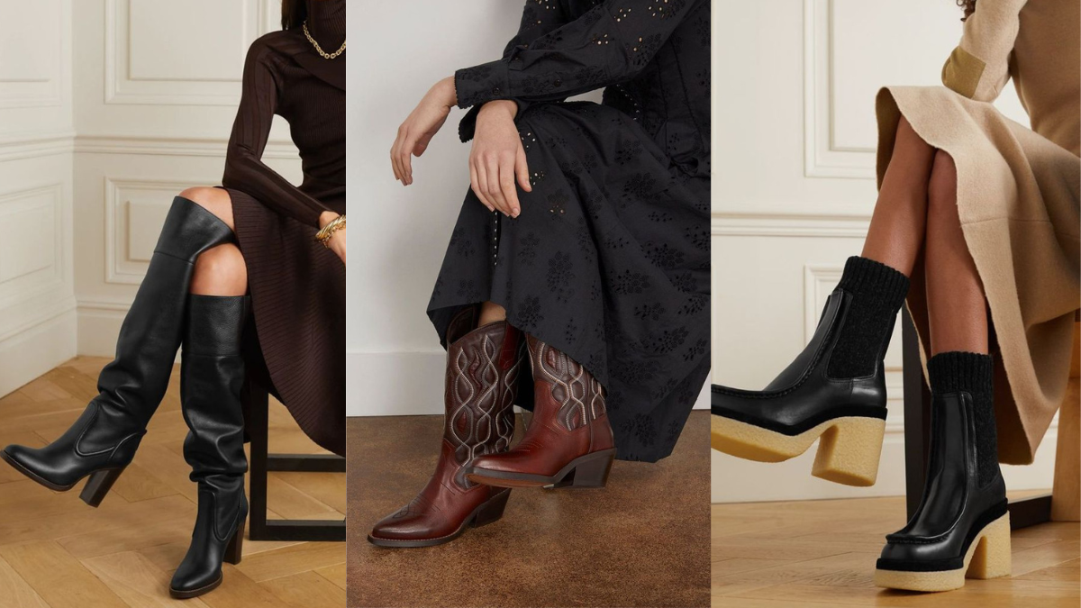 Step Up Your Winter Wardrobe with the 8 Best Boots to Wear With a Sweater Dress