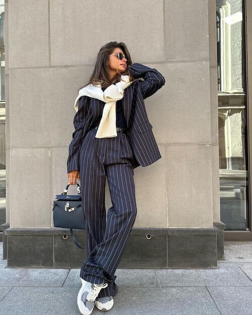 Striped Suit