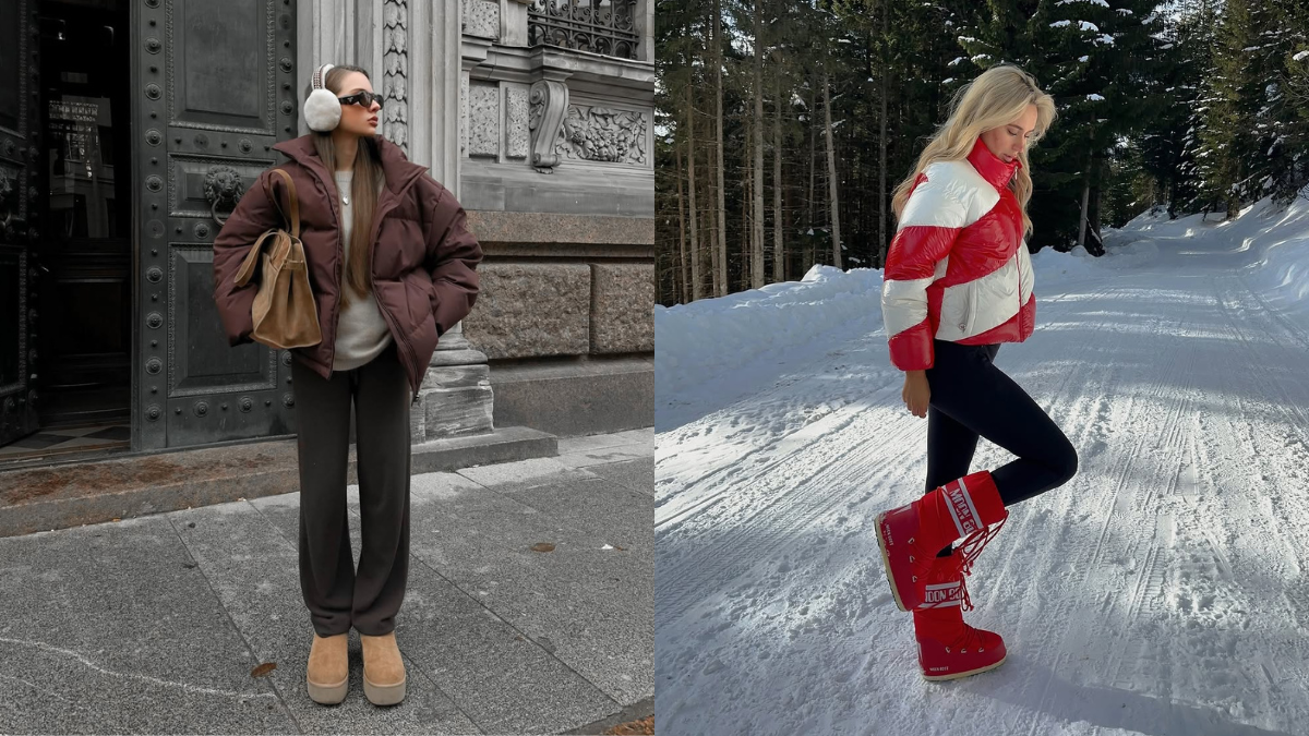 The Best 9 Puffer Jacket and Shoes Combos for Ultimate Winter Style