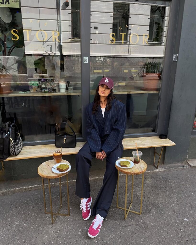 How to Make a Statement with Burgundy Adidas Gazelle Sneakers