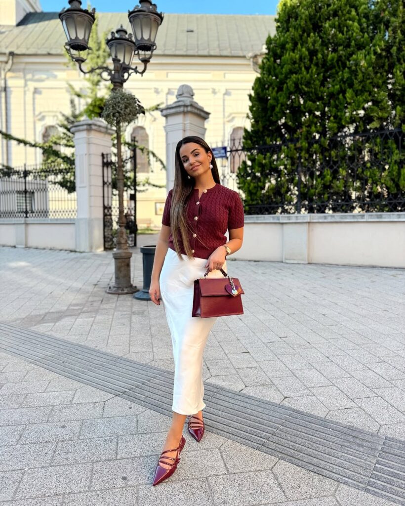 11 Fashion-Forward Ways to Incorporate Burgundy Heels into Your Wardrobe