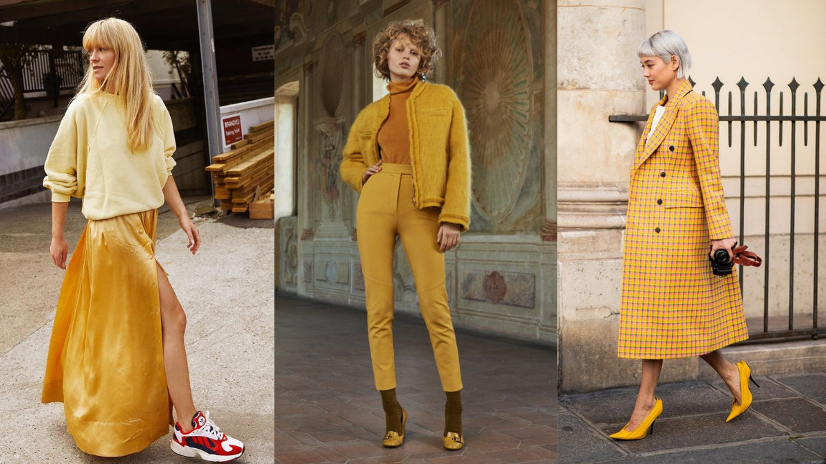 Winter Yellow Outfits Made Perfect with the Right Shoes