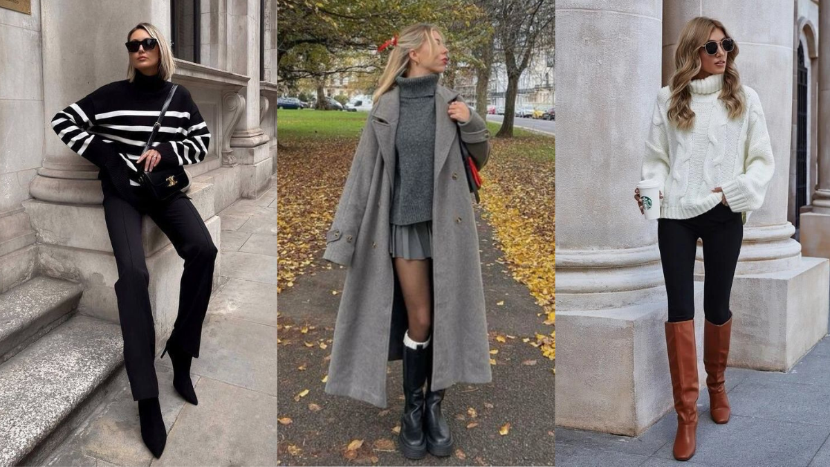 10 Chic Turtleneck Sweater Looks You’ll Want to Copy Right Now