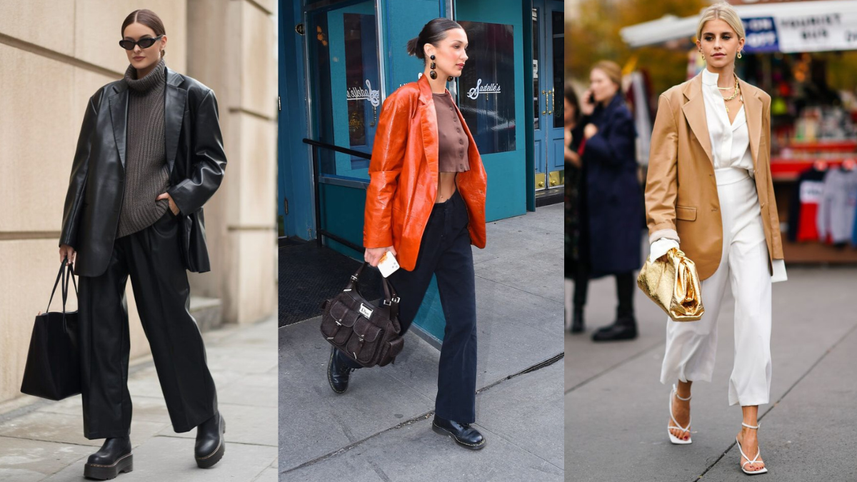 8 Must Try Outfits That Prove a Leather Blazer Is Always a Fashion Statement