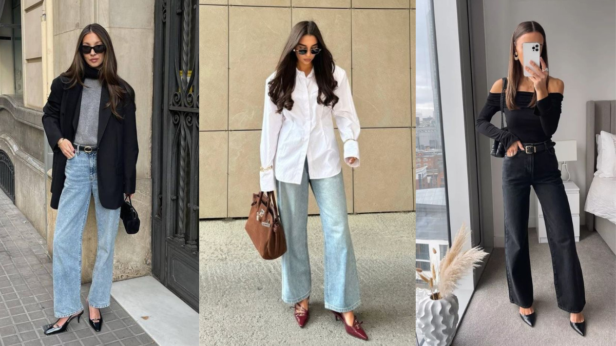 8 Polished Heels and Jeans Outfits to Take Your Look from Casual to Glam