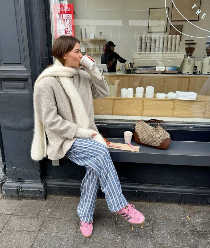 10 Bold and Fun Ways to Wear Pink Sneakers This Season