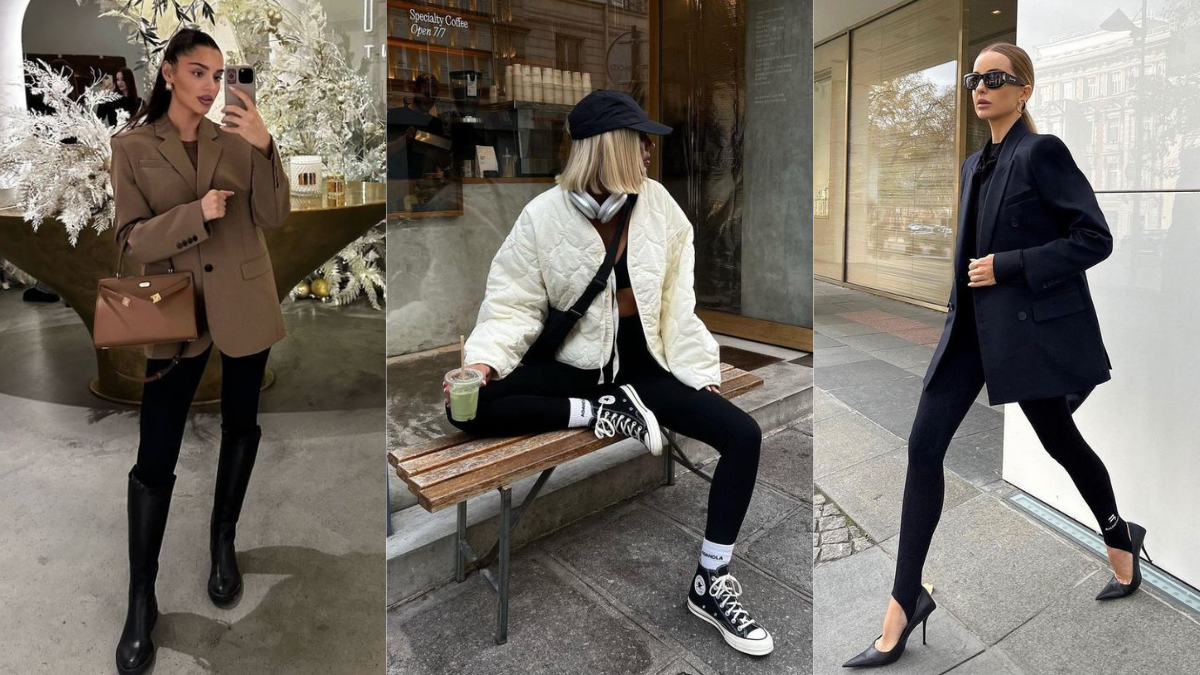 Leggings in 2025? Only If You Pair Them With These Must-Have Shoe Trends